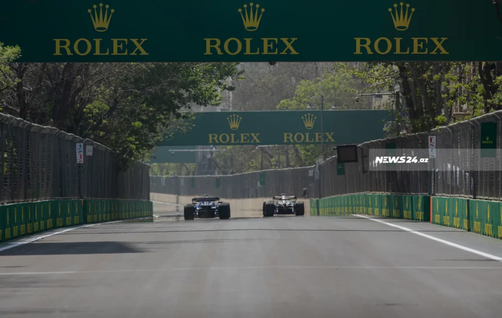“Formula 1” Azərbaycan Qran-prisində sərbəst yürüş - BAŞ TUTDU