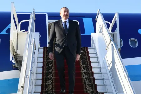 İlham Əliyev Türkiyədə işgüzar səfərdədir