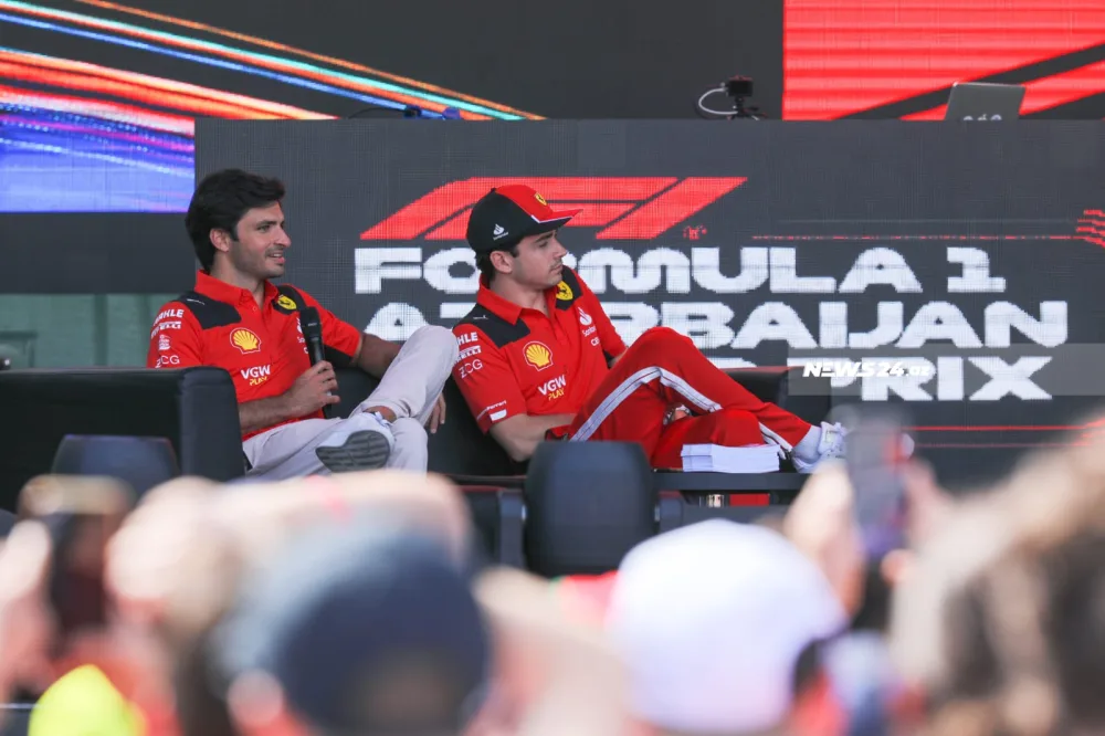 "Ferrari" komandasının avtoqraf sessiyası - BAŞ TUTDU