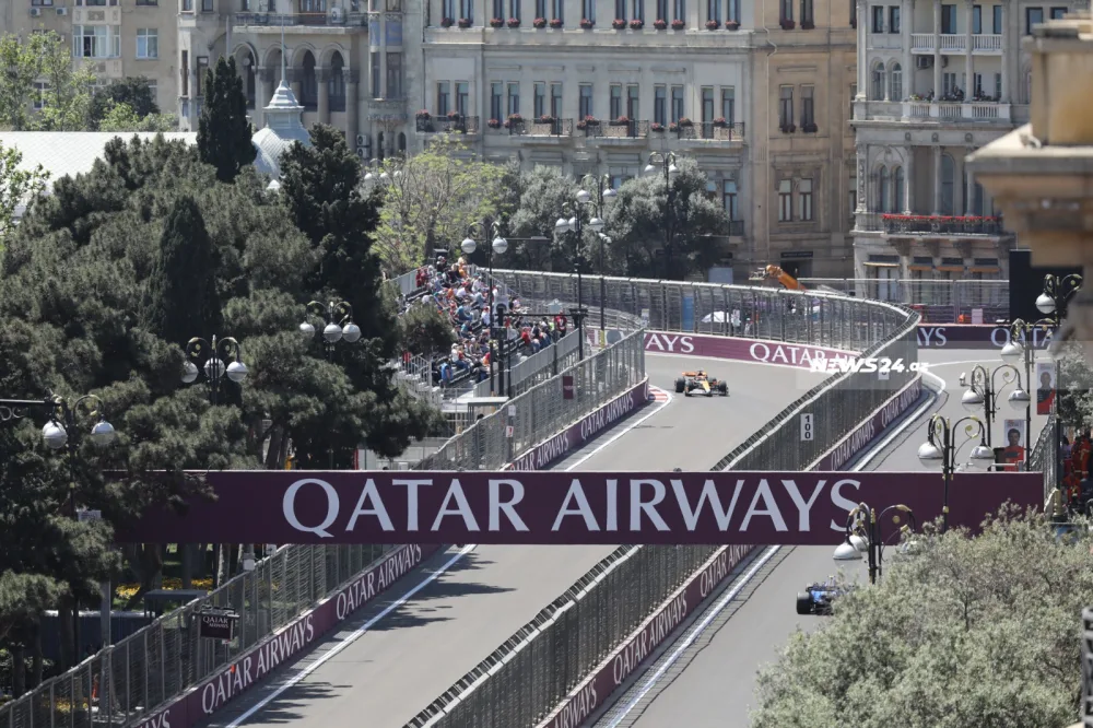 "F1": - Bakıda sprint yarışının təsnifat mərhələsi KEÇİRİLİR - FOTOLAR
