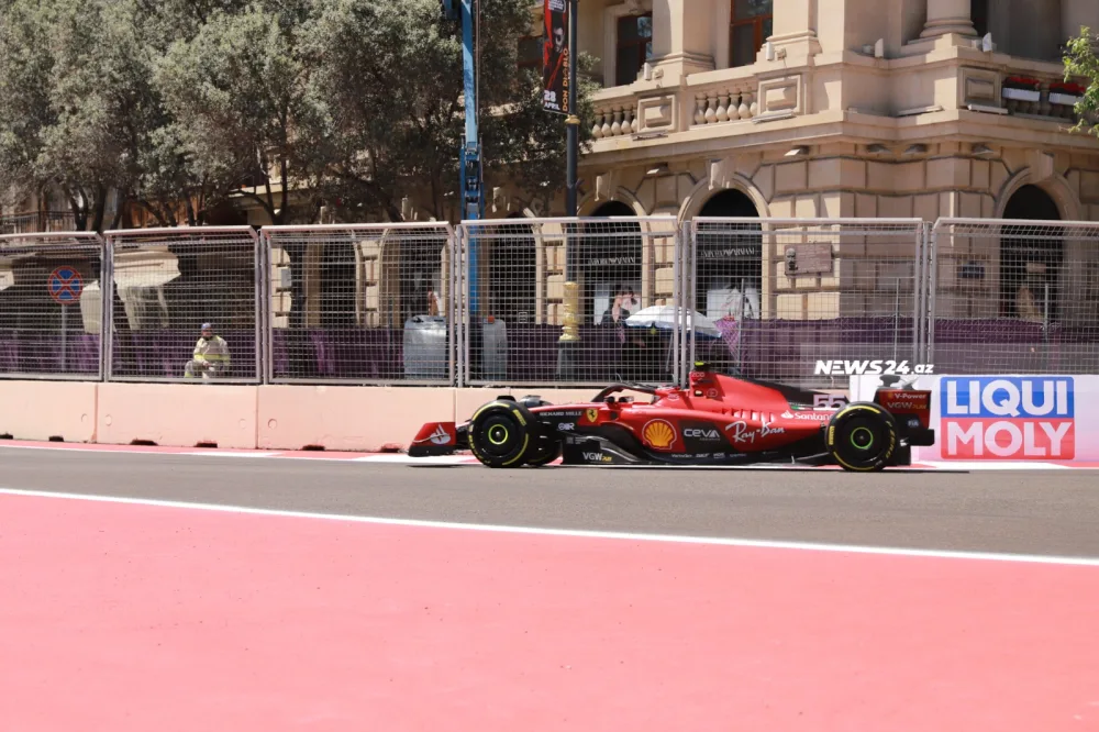"F1": - Bakıda sprint yarışının təsnifat mərhələsi KEÇİRİLİR - FOTOLAR