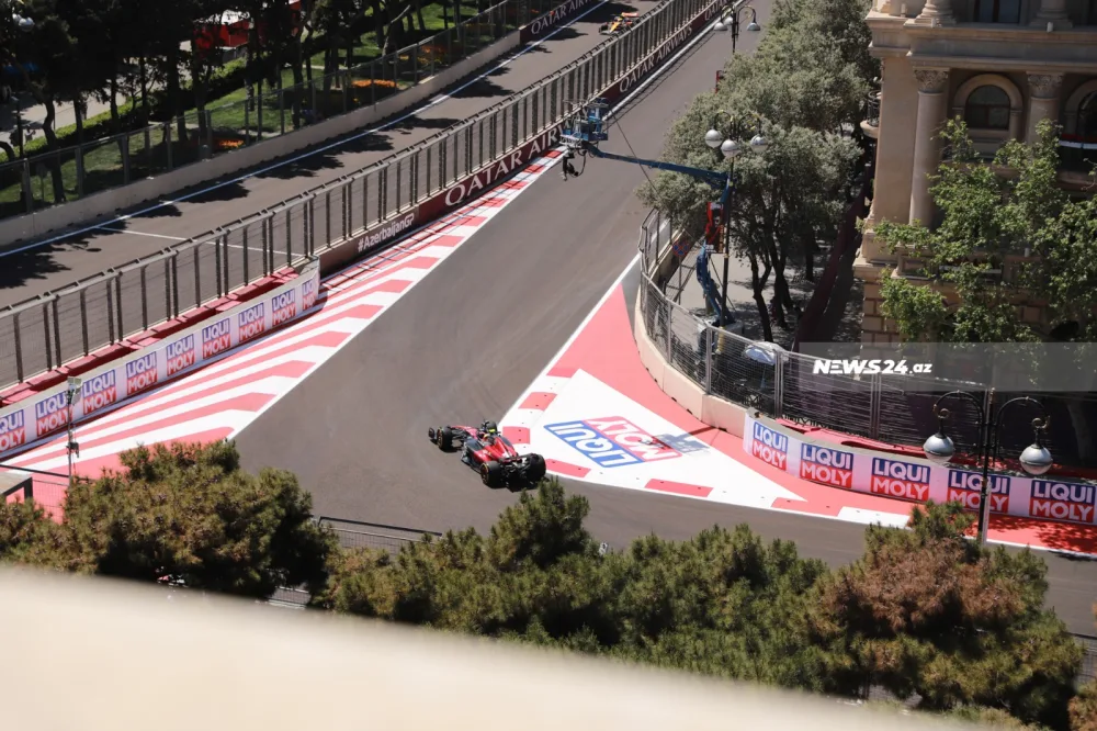 "F1": - Bakıda sprint yarışının təsnifat mərhələsi KEÇİRİLİR - FOTOLAR