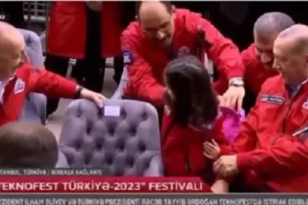 Əliyevin “Texnofest”də bu hərəkəti gündəm oldu - – Video