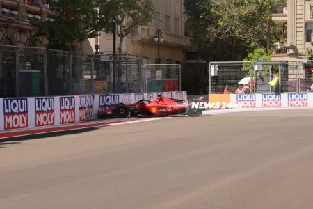 Formula 1-də qəza - BAŞ VERDİ - FOTOLAR