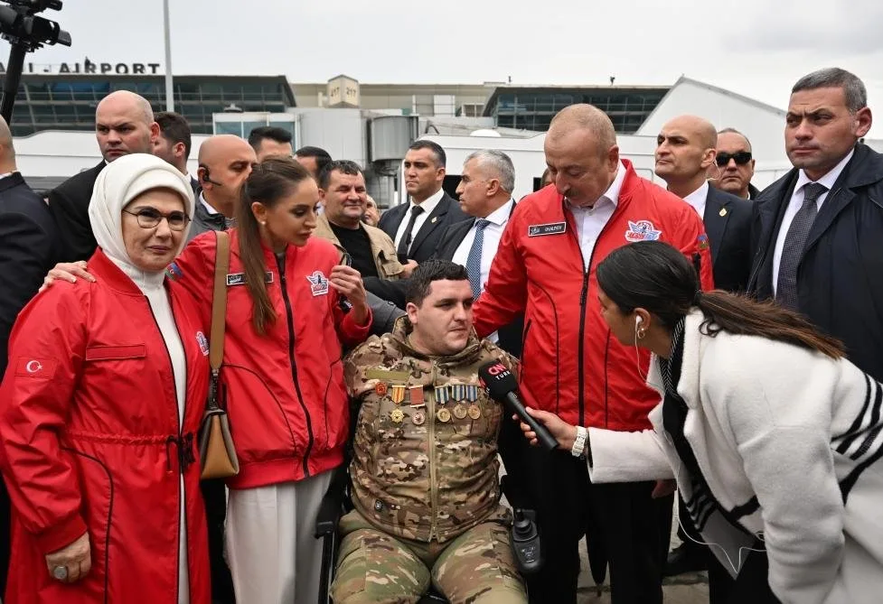 Azərbaycan və Türkiyə prezidentləri “CNN Türk”ün müxbirinin suallarını cavablandırıblar