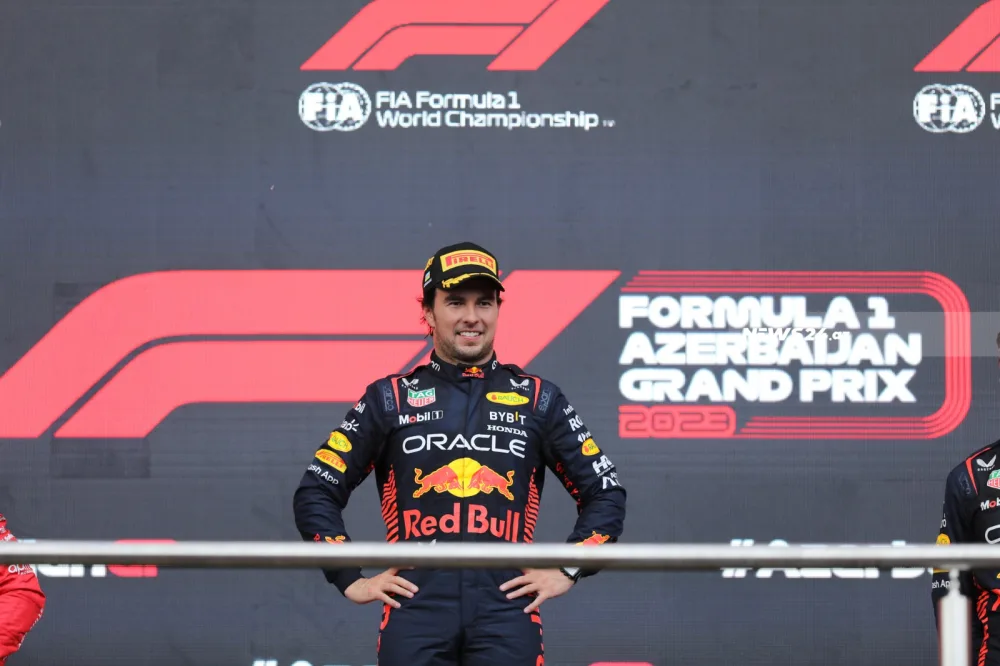 Formula 1-in qalibləri mükafatlandırıldı - FOTOLAR