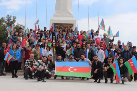 Türkiyədə Azərbaycan abidəsi açıldı - FOTOLAR