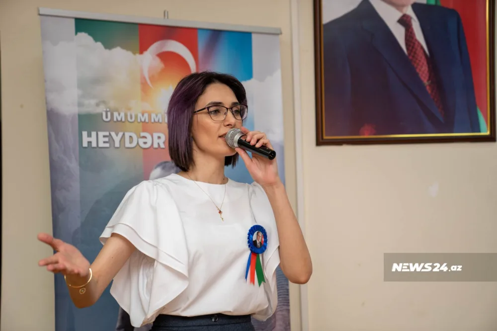 "Əsrin azərbaycanlısı" - 143 saylı məktəbdə Ulu Öndərin 100 illiyi qeyd olundu