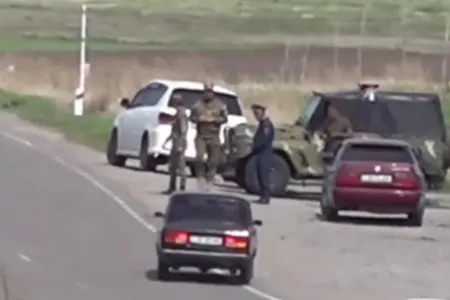 Ermənistan hərbi polisi Zoda gedən yolu - BAĞLADI - VİDEO