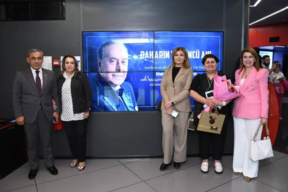 “HEYDƏR ƏLİYEV. BAHARIN YÜZÜNCÜ ANI” filminin təqdimatı oldu