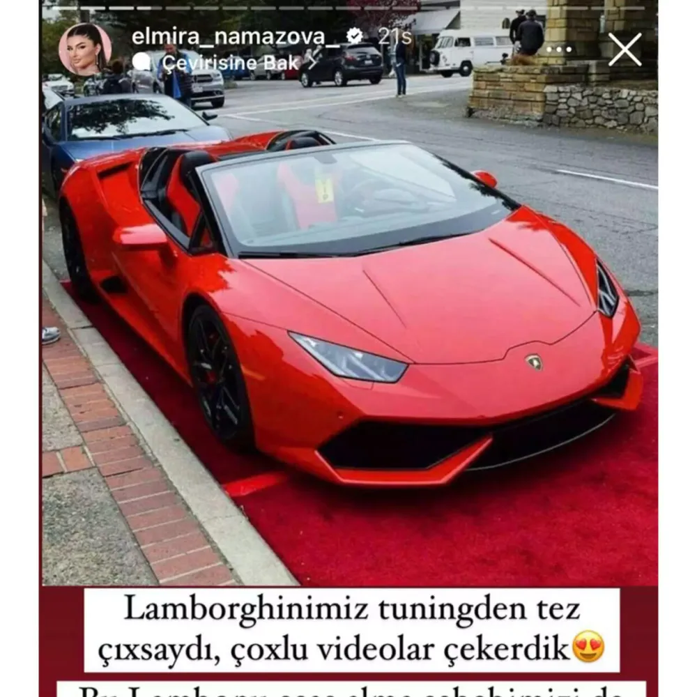 Azərbaycanlı bloger “Lamborghini” aldı - FOTOLAR