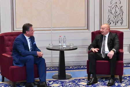 İlham Əliyev Belçikada: Şefçoviçlə görüşdü- - YENİLƏNDİ