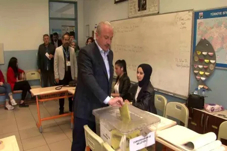 TBMM sədri Şentop: - “Seçkilər sakit şəraitdə, qaydalara uyğun keçirilir”