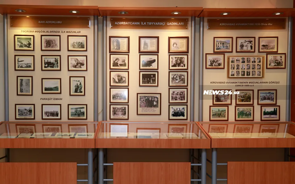 Şəhid aviatorlar, qadın təyyarəçilər, Bakıda ilk uçuş - FOTOLENT