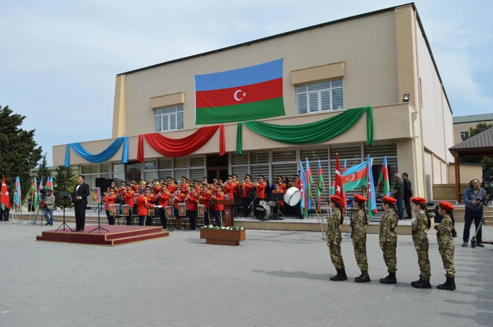 Naxçıvanski adına Hərbi Liseydə Heydər Əliyevə və Atatürkə həsr olunmuş tədbir keçirildi
