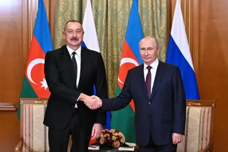 Vladimir Putin Azərbaycan Prezidentini - TƏBRİK ETDİ
