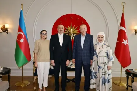 Mehriban Əliyeva Türkiyə Prezidentini və xanımını - TƏBRİK ETDİ