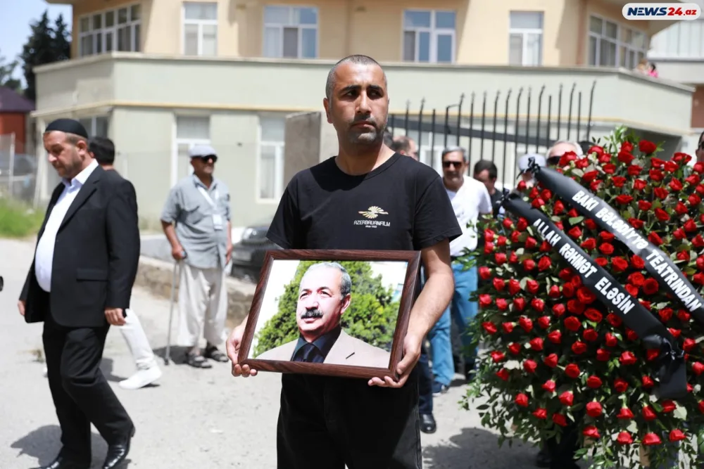 Əməkdar artist Elxan Qasımovla vida mərasimi keçirilir - YENİLƏNDİ