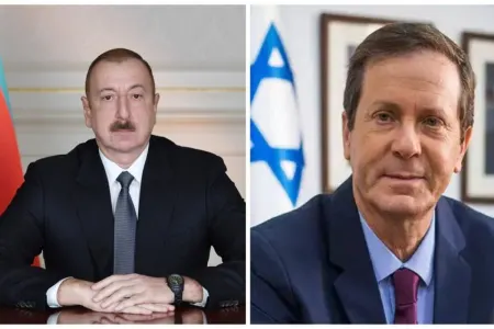 Azərbaycan və İsrail prezidentlərinin geniş tərkibdə - görüşü başladı