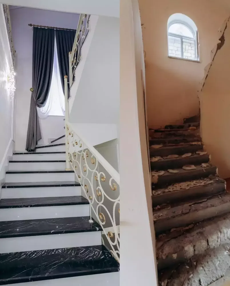 Fatimə bağ evi üçün - qırmızı lent kəsdi - FOTOLAR