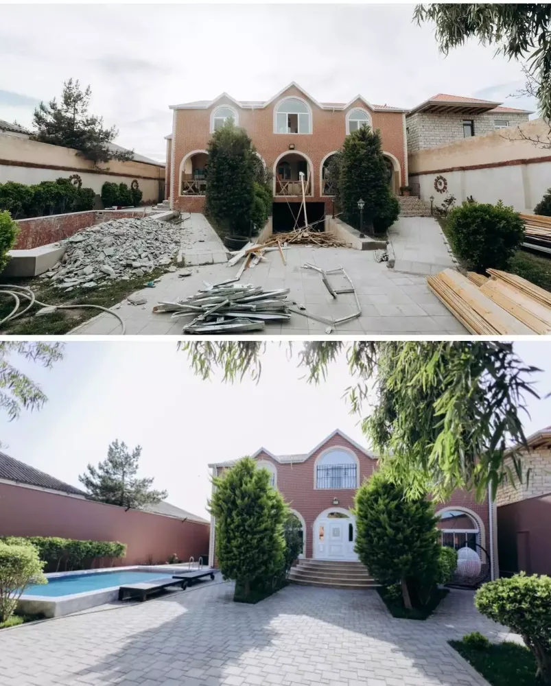 Fatimə bağ evi üçün - qırmızı lent kəsdi - FOTOLAR