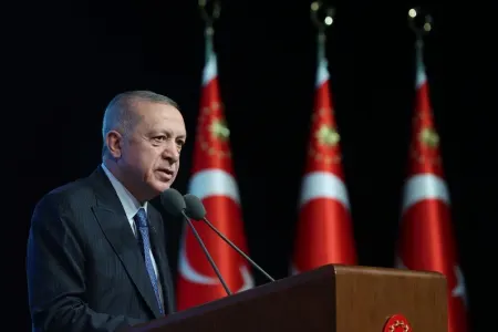 Prezident və xanımı Ərdoğanın andiçmə mərasimində iştirak edirlər
