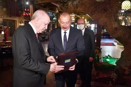 Ərdoğanın adından ziyafət verildi