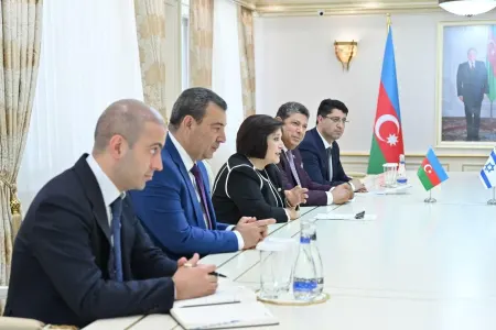 Sahibə Qafarova görüş keçirdi - — FOTO