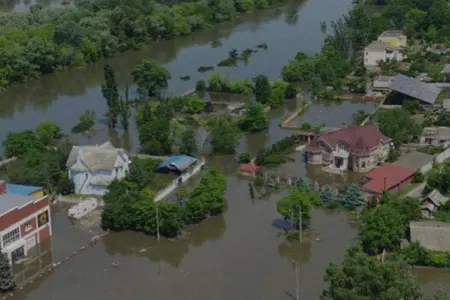 Kaxovkanı su basması nəticəsində ölənlərin sayı artdı