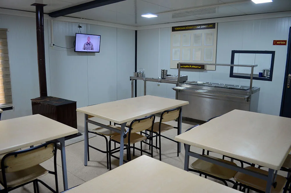 Azad edilmiş ərazilərdə yeni hərbi obyektlər istifadəyə verildi - FOTOLAR