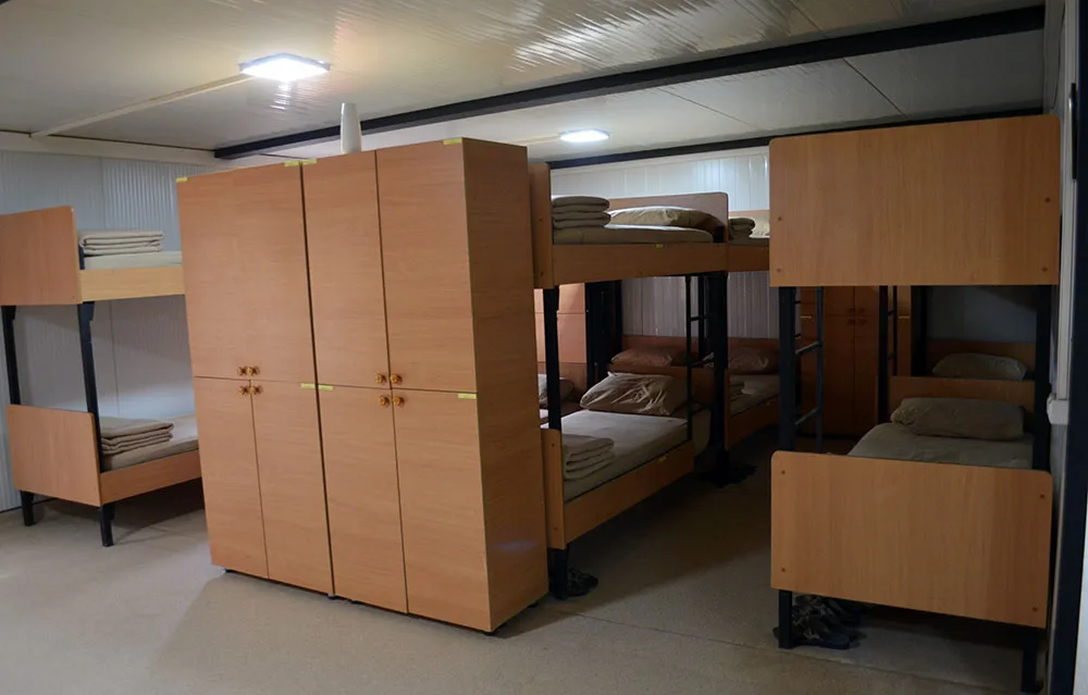 Azad edilmiş ərazilərdə yeni hərbi obyektlər istifadəyə verildi - FOTOLAR