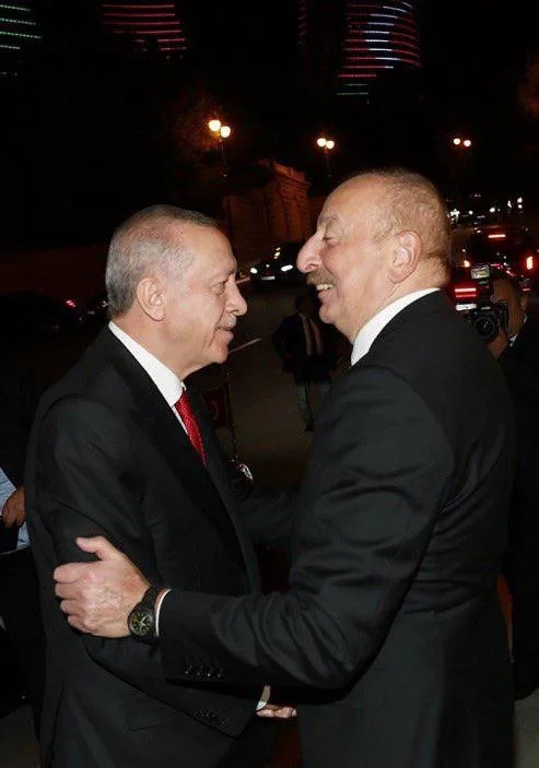 Bakıda Ərdoğanın şərəfinə dövlət ziyafəti verildi - FOTO