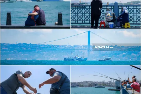 Eminönü - Yeni və köhnə İstanbulu birləşdirən "Qalata körpüsü" - FOTOREPORTAJ