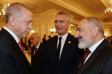 Ərdoğan Paşinyanla görüşündən danışdı: - "Onunla ayaqüstü söhbətləşdik, dedim ki..."