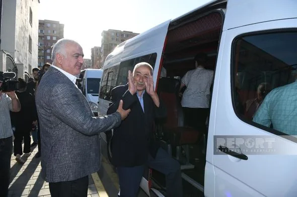 Növbəti köç karvanı Laçına çatıb - VİDEO