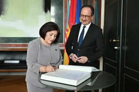 Sahibə Qafarova Avstriya Parlamenti Federal Şurasının sədri ilə görüşüb - — FOTO