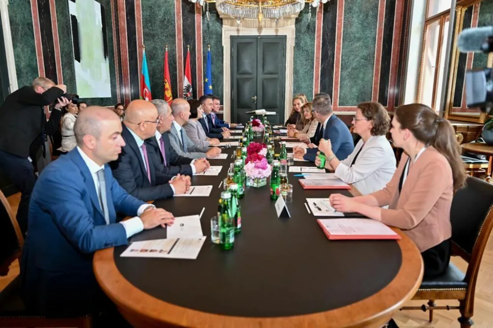 Sahibə Qafarova Avstriya Parlamenti Federal Şurasının sədri ilə görüşüb - — FOTO