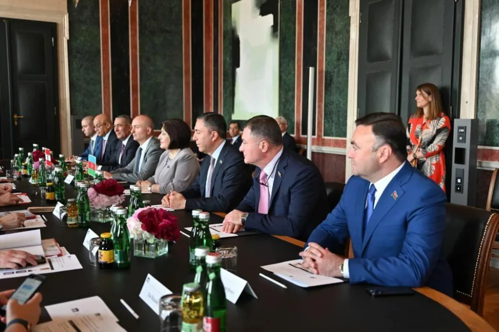Sahibə Qafarova Avstriya Parlamenti Federal Şurasının sədri ilə görüşüb - — FOTO