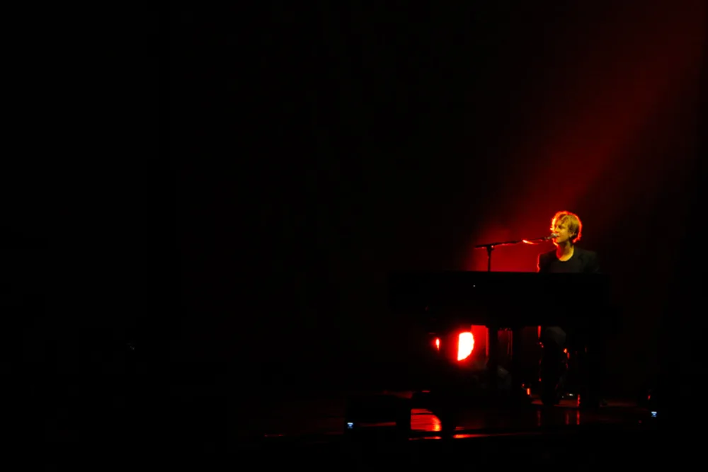 Britaniyalı müğənni Bakıda konsert verdi - FOTO