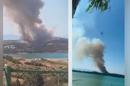 Adanada meşə yanğınları başlayıb