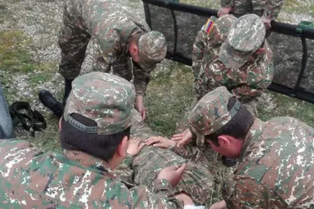 Məhv edilənlərdən ikisi Ermənistan əsgəridir