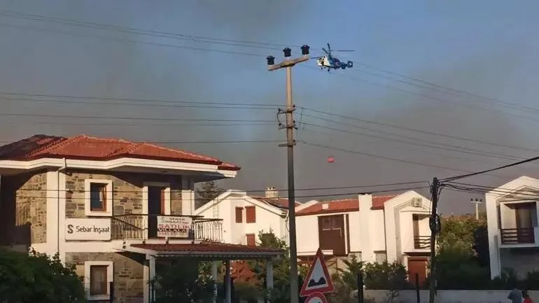 Muğlada meşə yanğını: əraziyə helikopter və təyyarələr cəlb olundu - FOTO