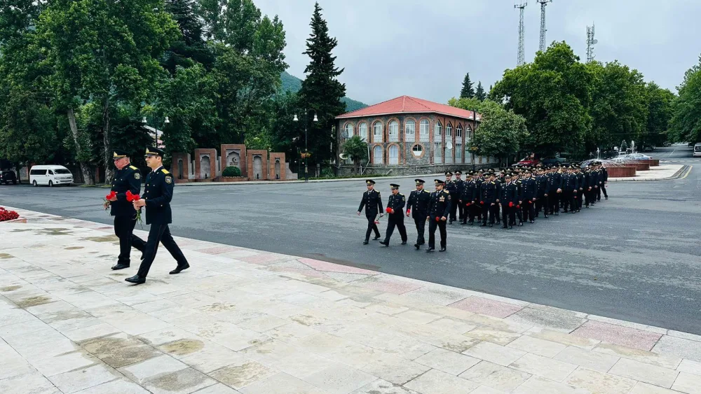 Qaxda Azərbaycan polisinin yaranmasının 105 illiyi qeyd olunub - FOTO