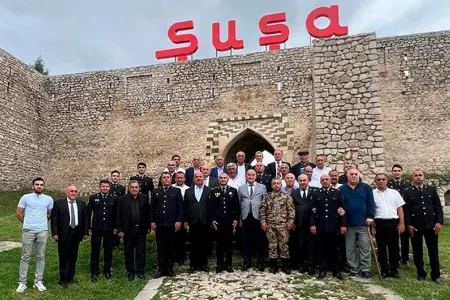 Şuşada Polis Günü qeyd olundu - FOTO