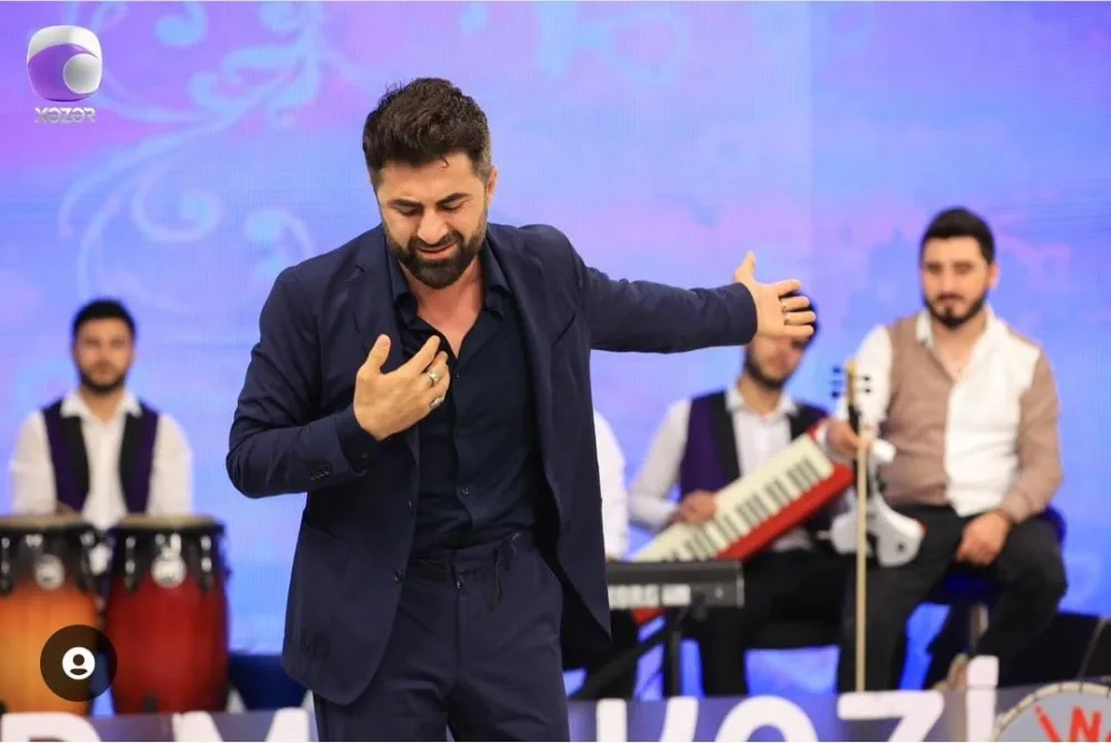 Zaur Baxşəliyev Xəzər televiziyasına - GETDİ - FOTO