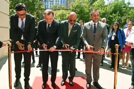 Bakıda Qoşulmama Hərəkatı Gənclər Təşkilatının qərargahı açılıdı - FOTO