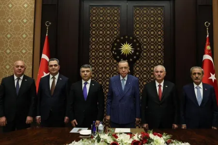 Ərdoğan İnam Kərimovu qəbul edib - FOTO