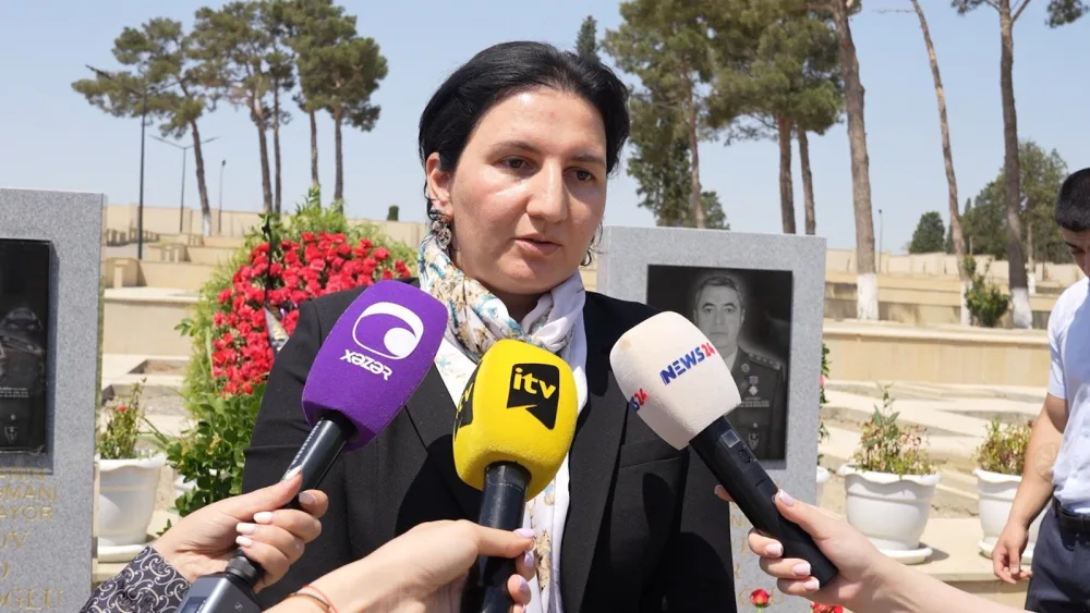 Şəhid generalın xanımı xatirələrini - BÖLÜŞDÜ - VİDEO