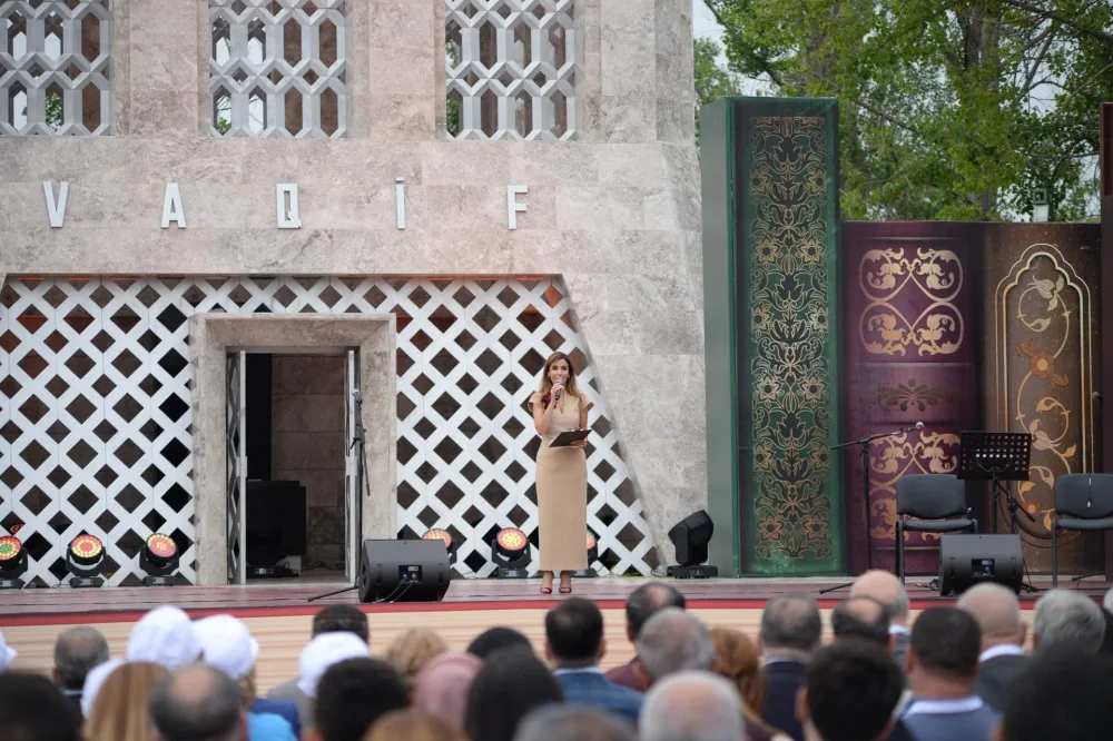 Şuşada Vaqif Poeziya Günlərinin açılışı oldu - FOTO