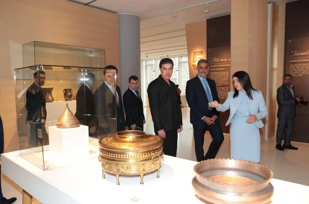 Bərzani Heydər Əliyev Mərkəzi ilə tanış oldu - FOTO